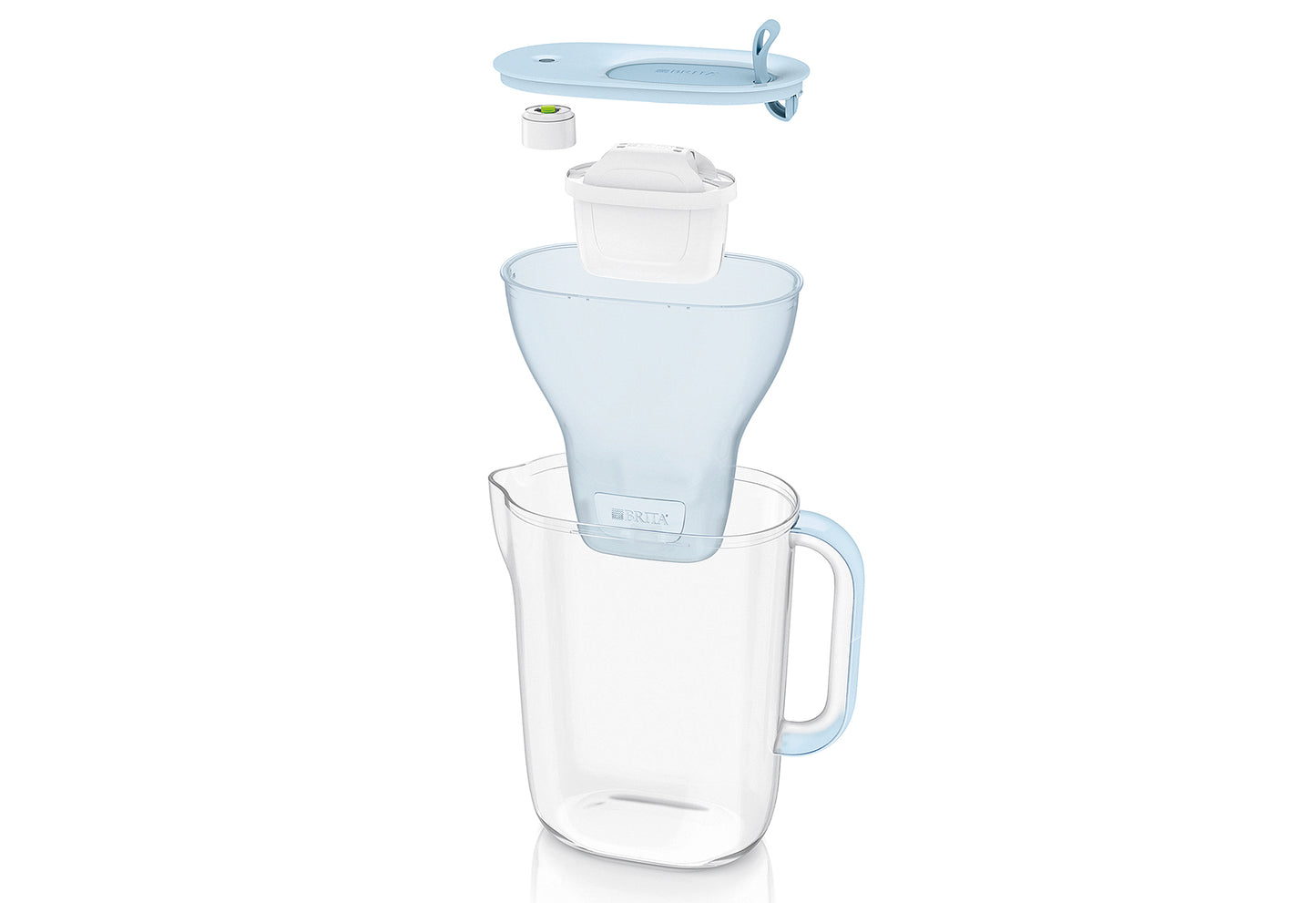 Wasserfilter Style eco gletscherblau