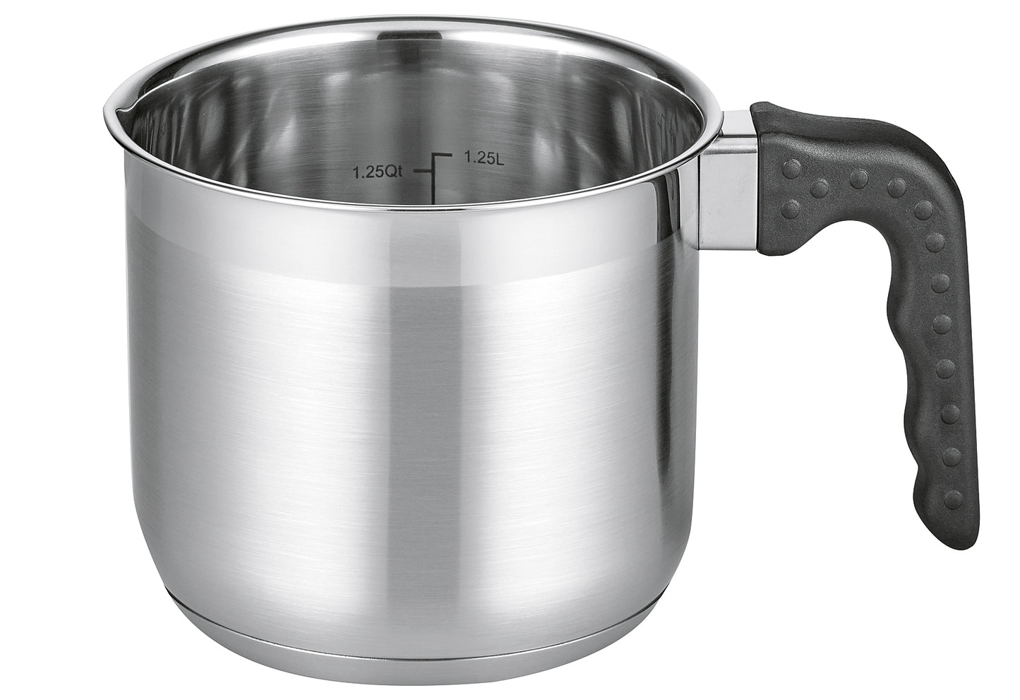 Milchtopf Turmalin Ø14cm Edelstahl