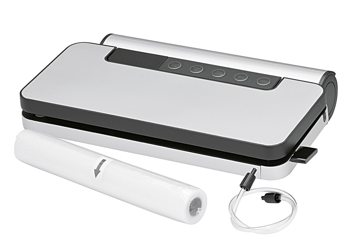 419070011 Vakuumierer Lono Rollenbreite max. 30 cm 120 Watt cromargan - Ruder Home GmbH