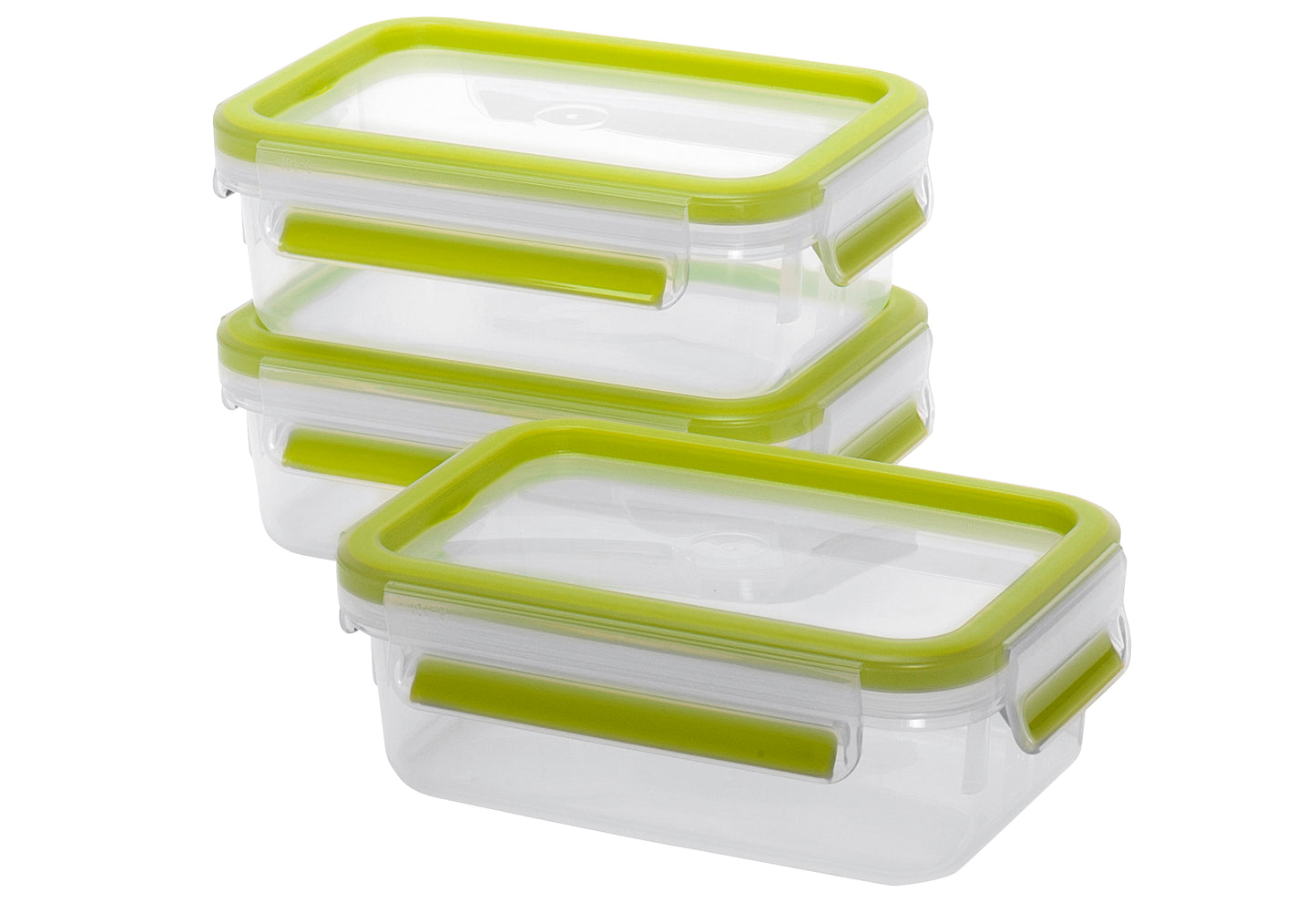 Frischhaltedose Clip & Close 0,55l 3er Set hellgrün