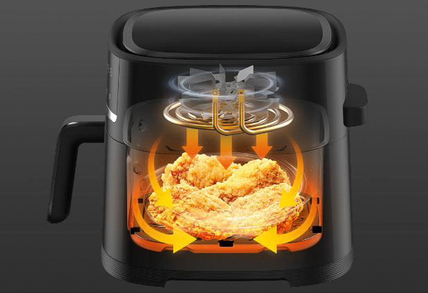 Heißluftfritteuse Mi Smart Air Fryer 6l EU 1500w schwarz