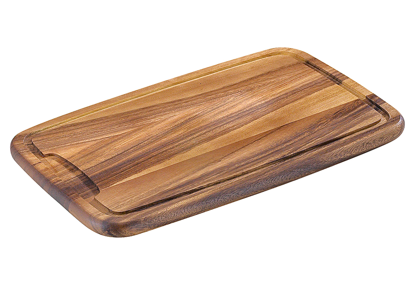 Tranchierbrett Holz 42x27,5x2cm Akazie