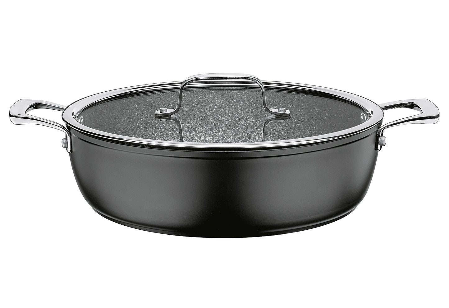 Gourmettopf Glasdeckel Meridian Intense Pro 28cm