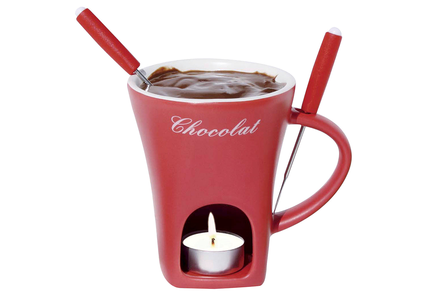 Schokoladenfondue Set Chocolat 3teilig