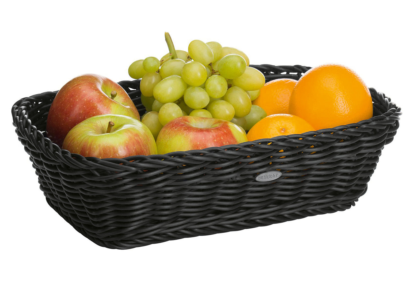 Korb rechteckig 31x21x9cm schwarz