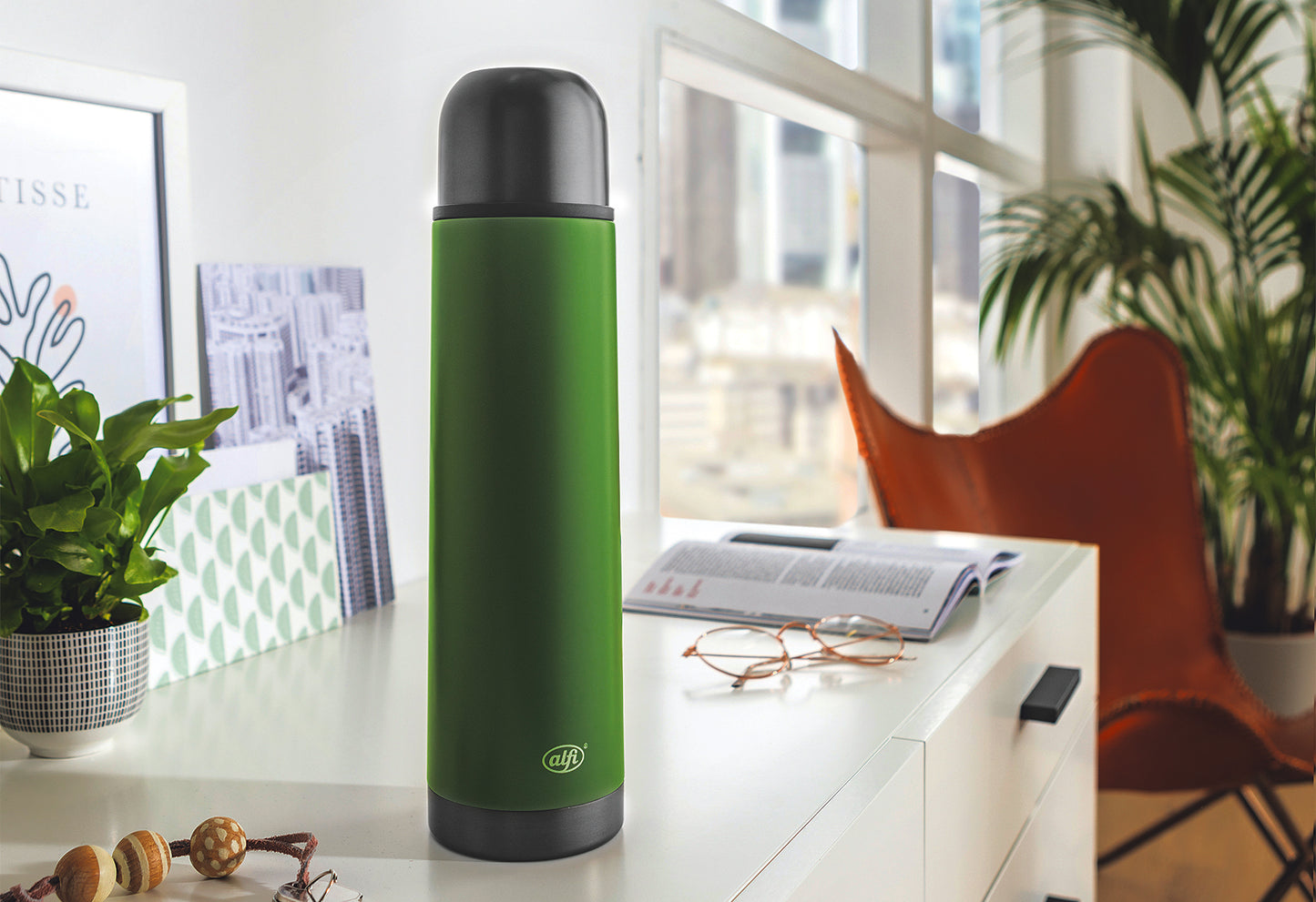 Isolierflasche Isotherm Eco pastel forest matt 0,75l