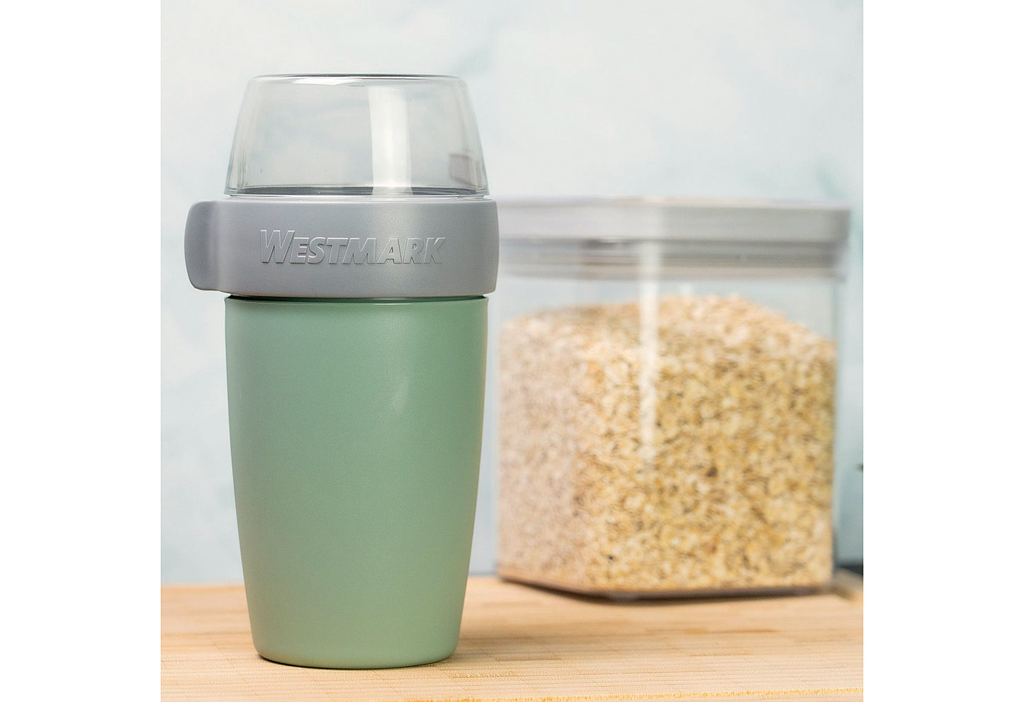 Müslibecher 700ml mint-grün