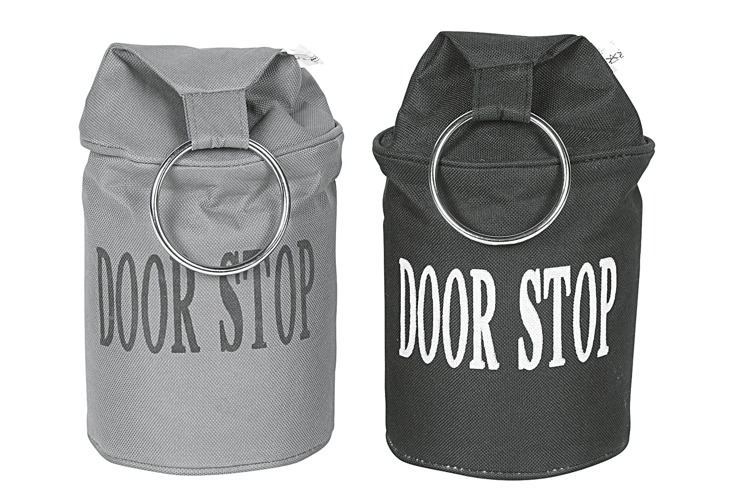 Türstopper doorstop 2,76 kg 34cm Ø13,5cm grau/schwarz