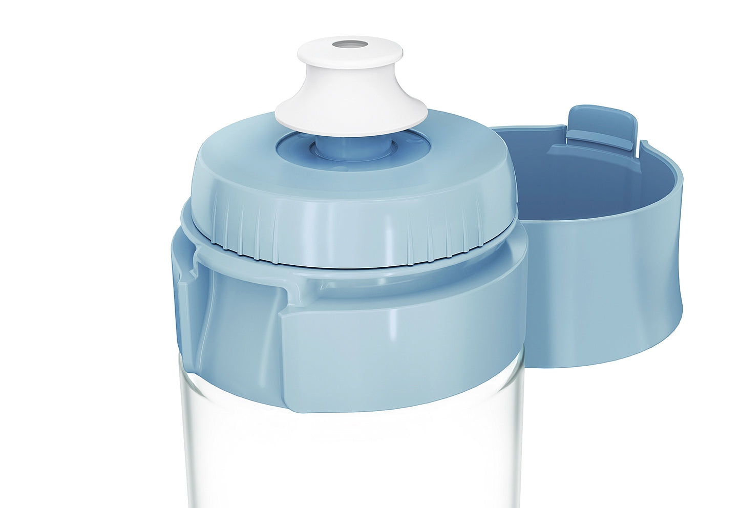 Wasserfilter-Flasche Vital lightblue inkl. 2 MicroDisc