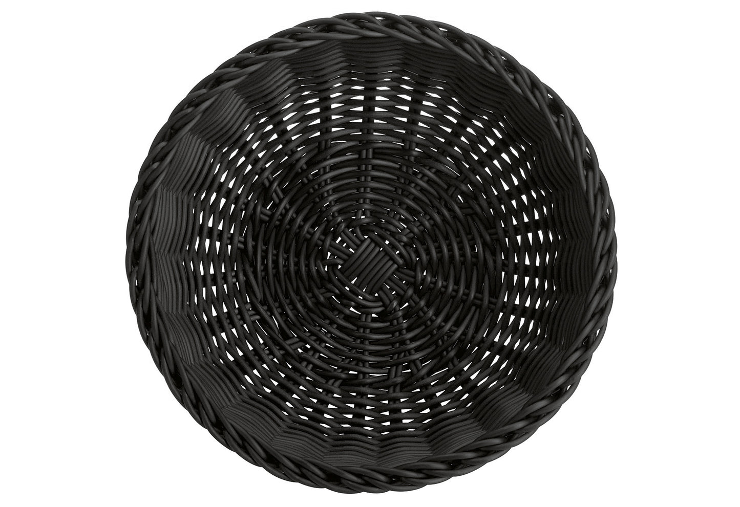Schale rund Ø23x9cm schwarz