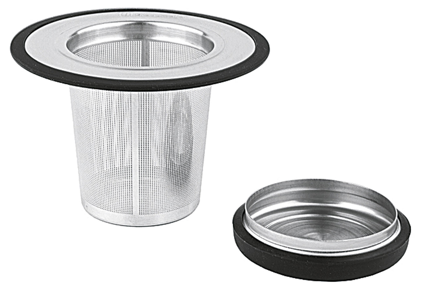 Teefilter universal mit Untersetzer