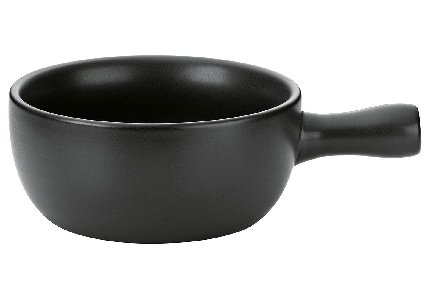 Käsefonduepfanne Basel Ø22,5cm Keramik schwarz