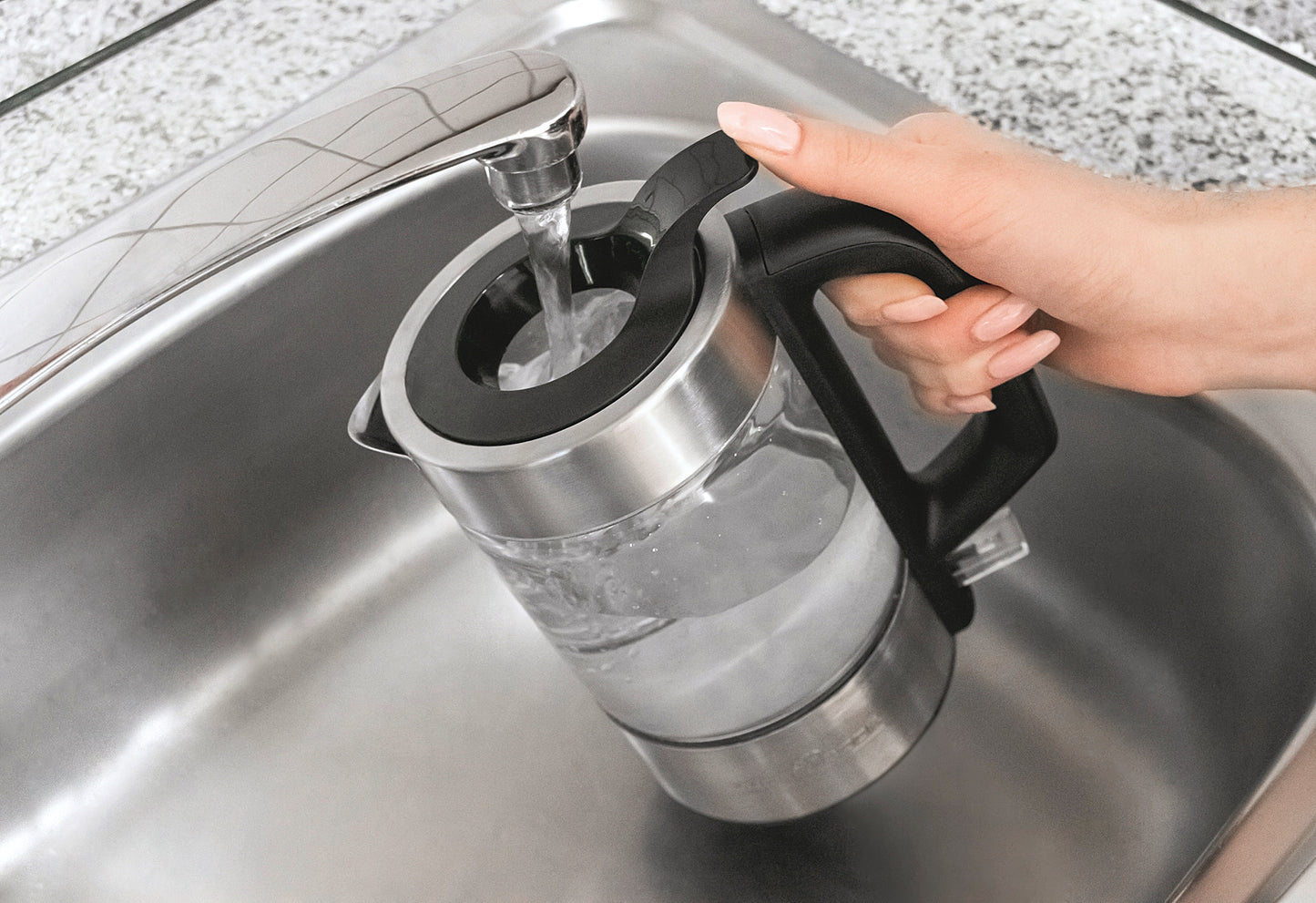 PC-WKS 1228 G Wasserkocher 0,5l 2000W