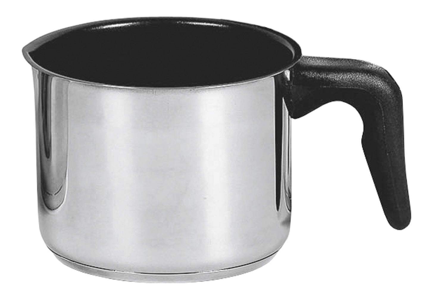 Milchtopf mit Ausguss innen antihaftversiegelt 1,6 l Ø14cm Edelstahl