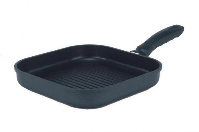 Grillpfanne Leipzig 28x28cm Aluguss