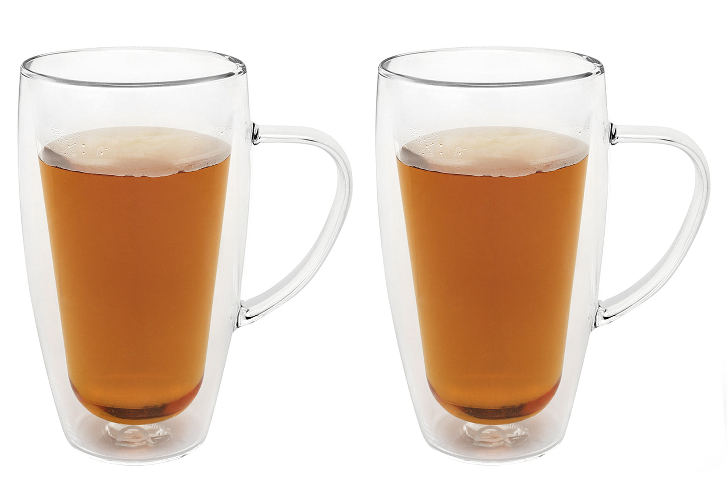 Kaffee-u.Teeglas Duo 295ml doppelwandig 2er Set - Ruder Home GmbH
