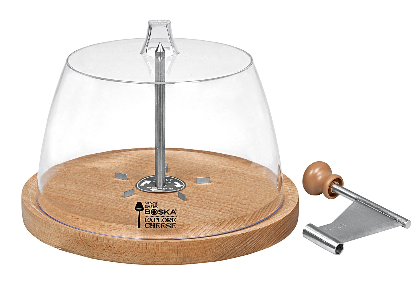 Käseschaber Amigo mit Glocke aus MDF - Ruder Home GmbH