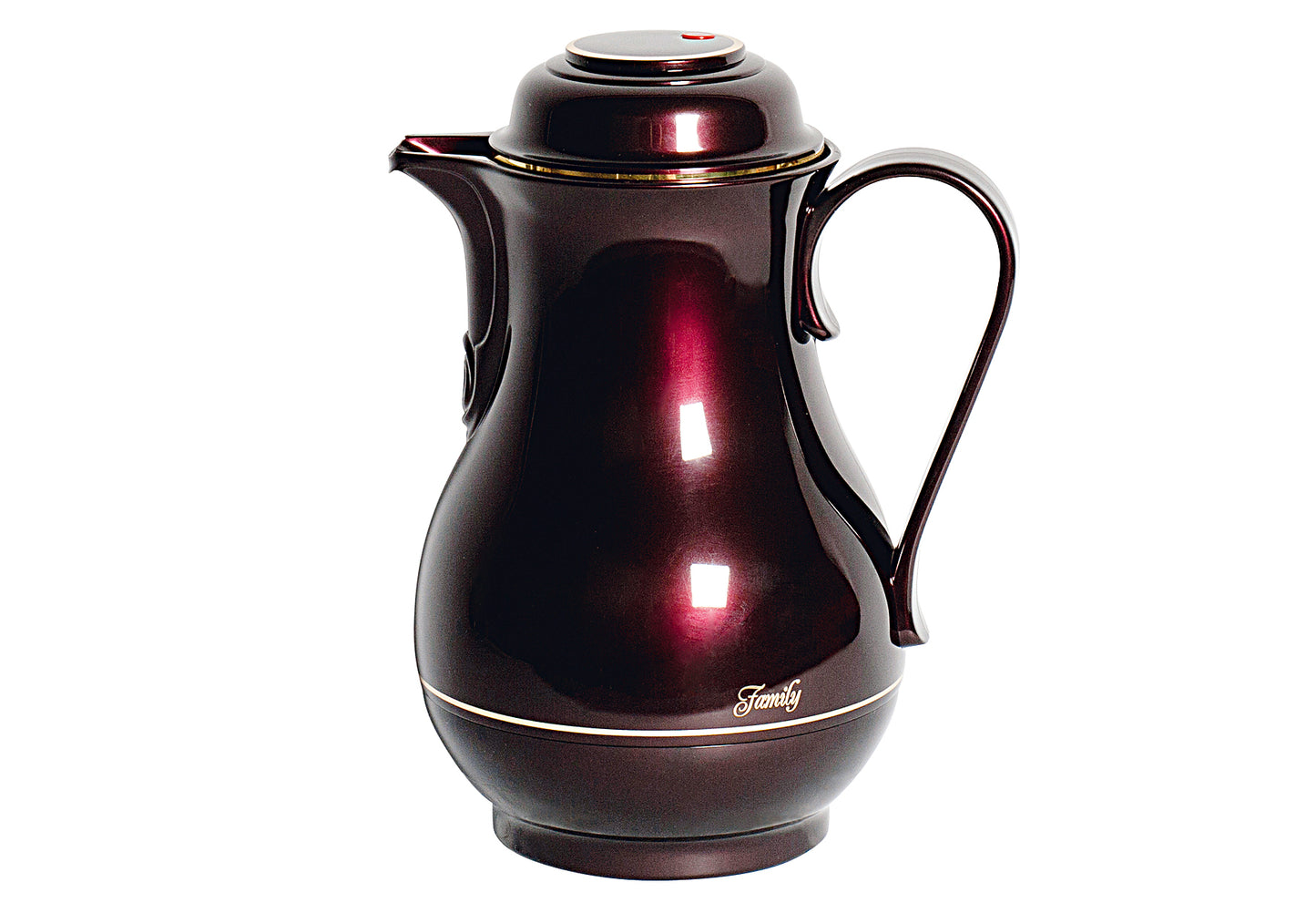 Isolierkanne Kunststoff 1,2 l black cherry