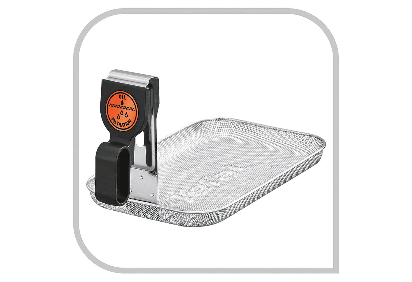 Fritteuse Filtra Pro Inox & Design 3 l 2300W silber/schwarz