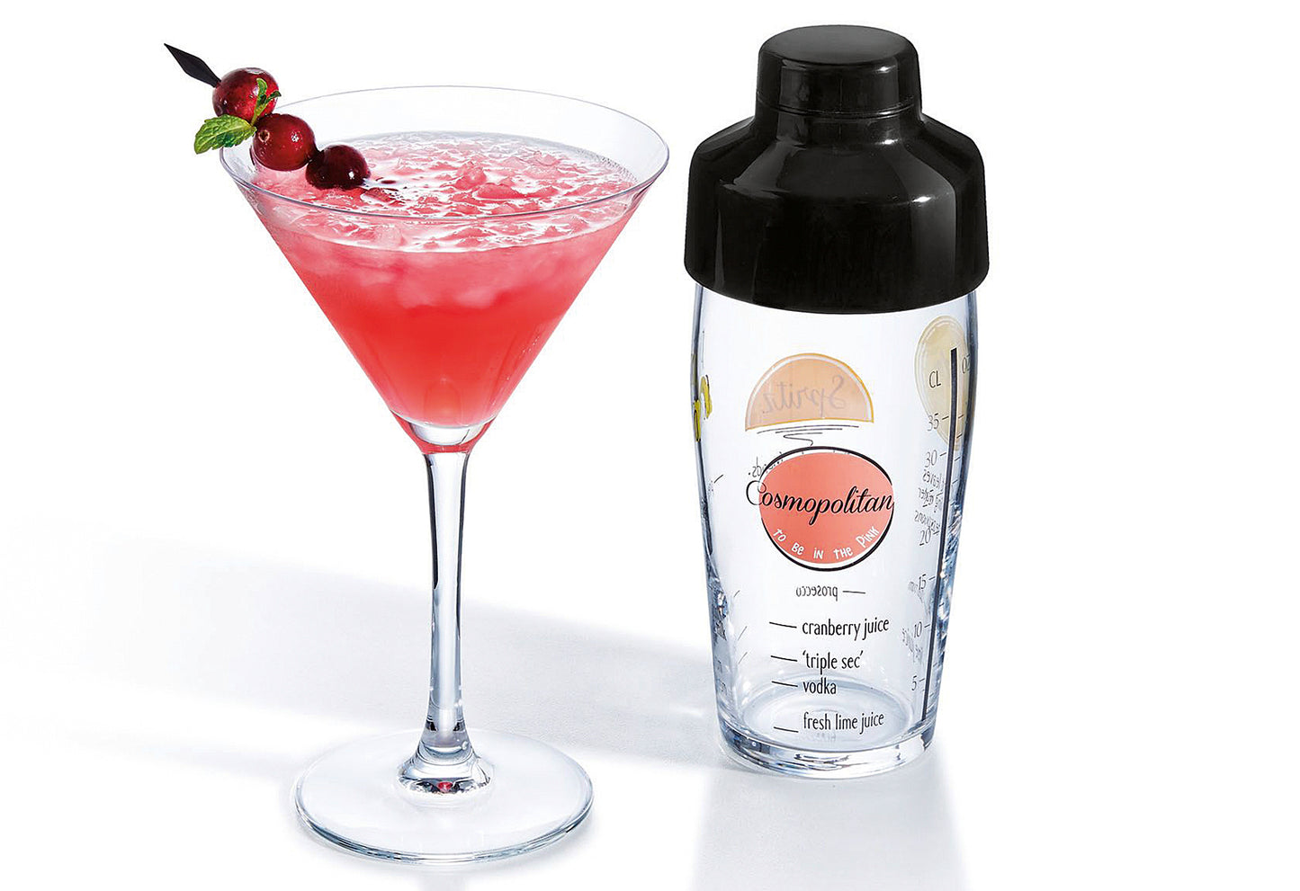 Cocktailshaker Glas 580ml