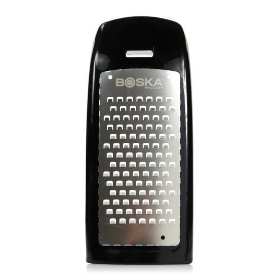 Käsereibe Easy Grater Edelstahl/Kunststoff schwarz/inox