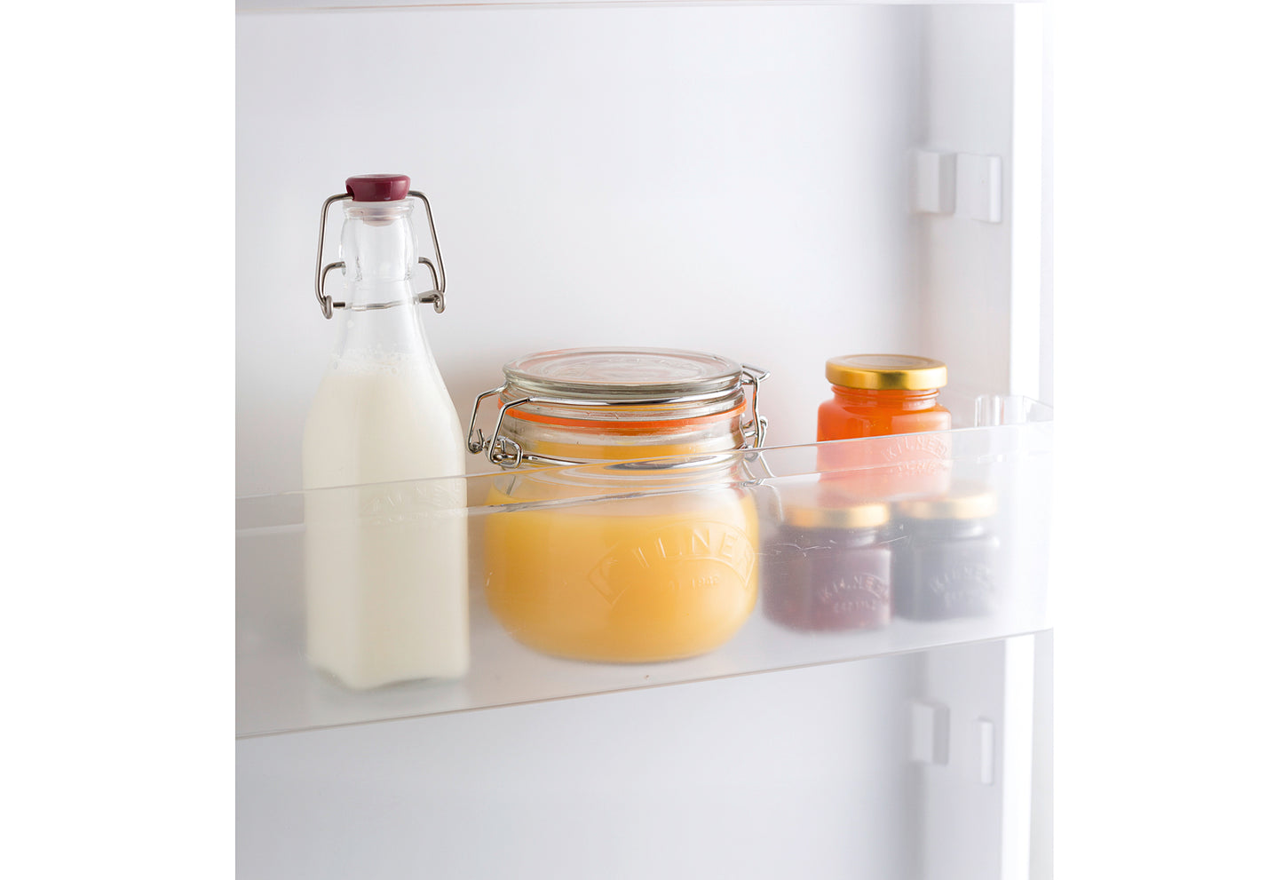 Orangenpresse aus Glas mit Drahtbügelglas 0,5l