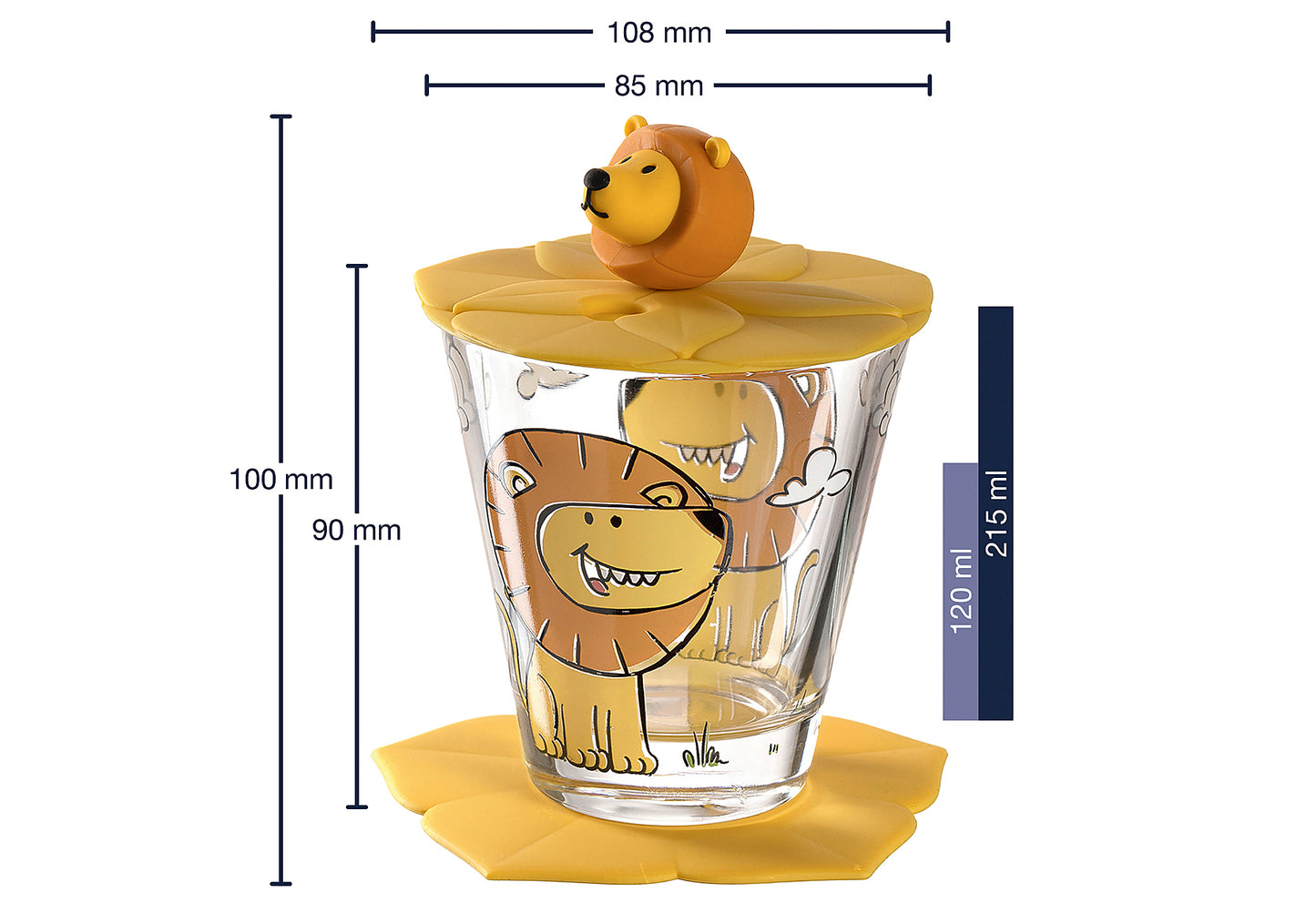 Kindertrinkset Löwe 3teilig