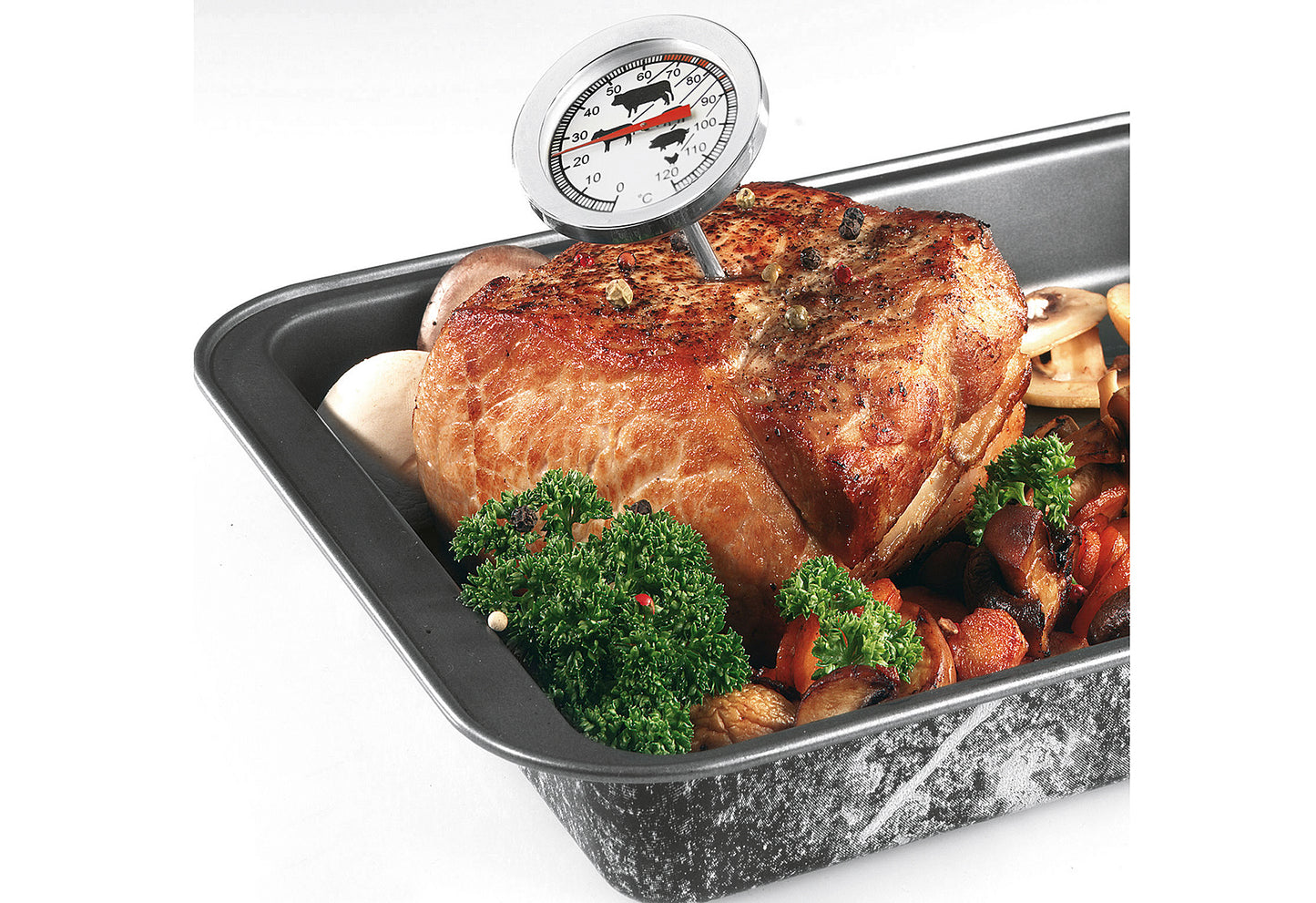 Bratenthermometer Edelstahl 14,5cm