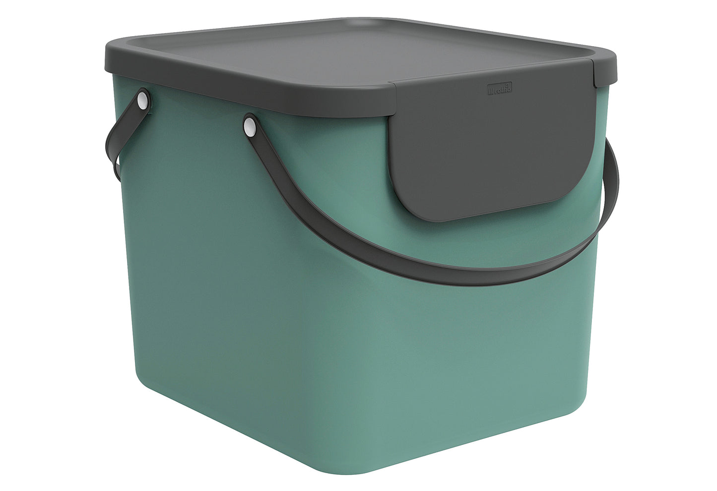 Abfallbehälter Albula 40l 39,8x35,8x33,9cm mistletoe green