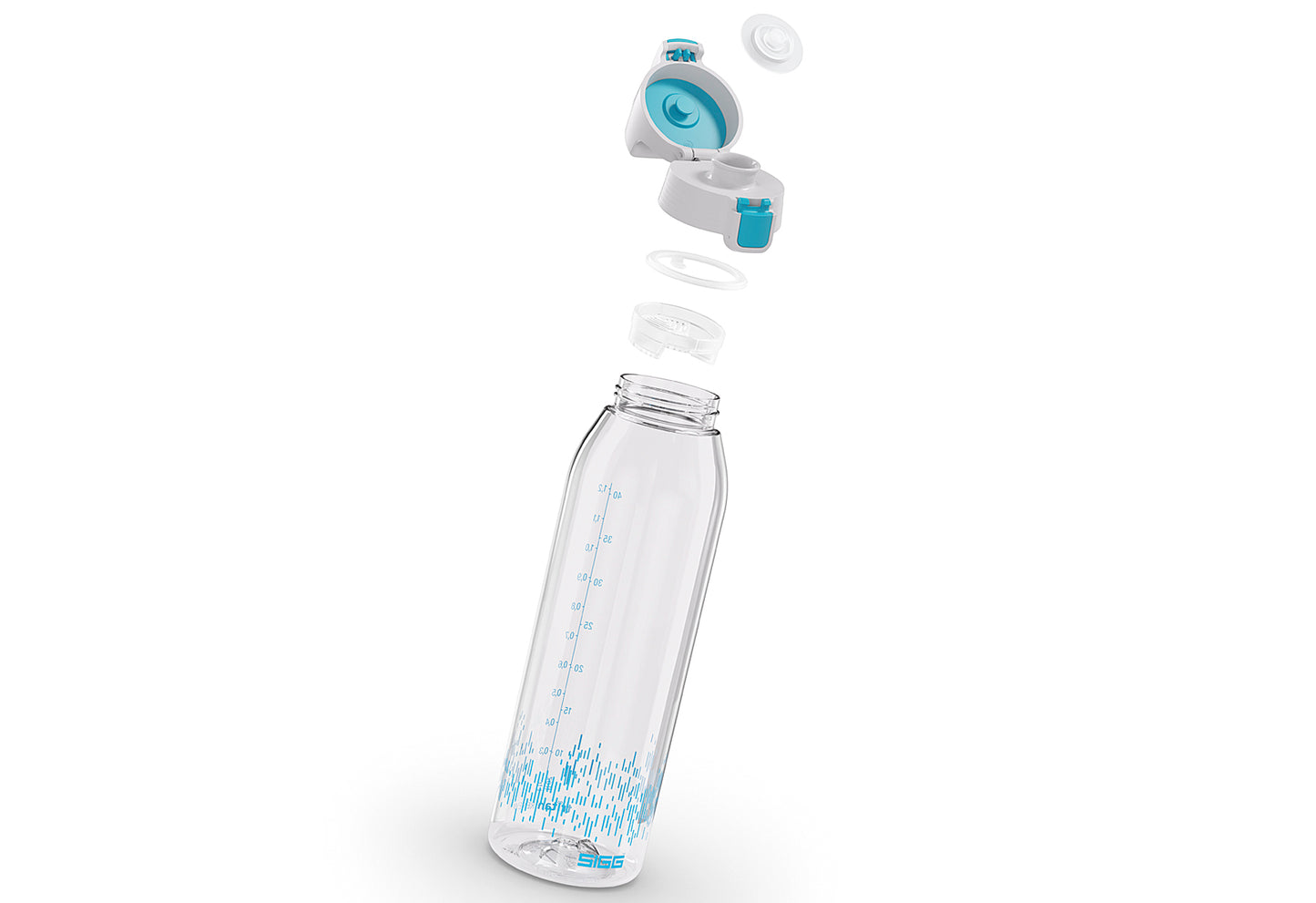 Trinkflasche Total Clear one Aqua MyPlanet 1,5l