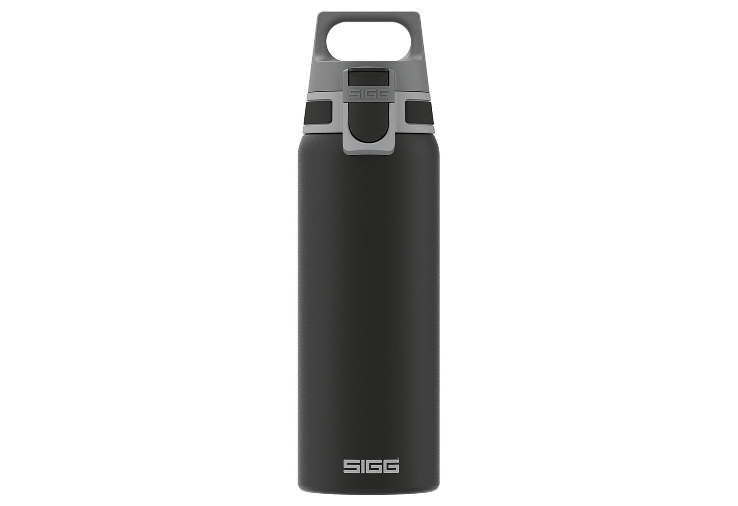 Edelstahlflasche Shield One Black 0,75l