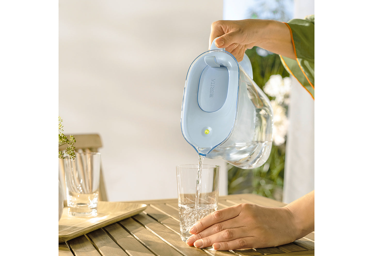Wasserfilter Style eco gletscherblau