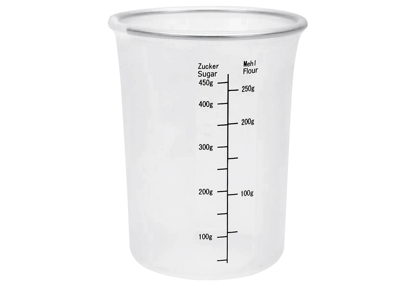 Messbecher 0,5l Ø10cm H12,5cm Silikon