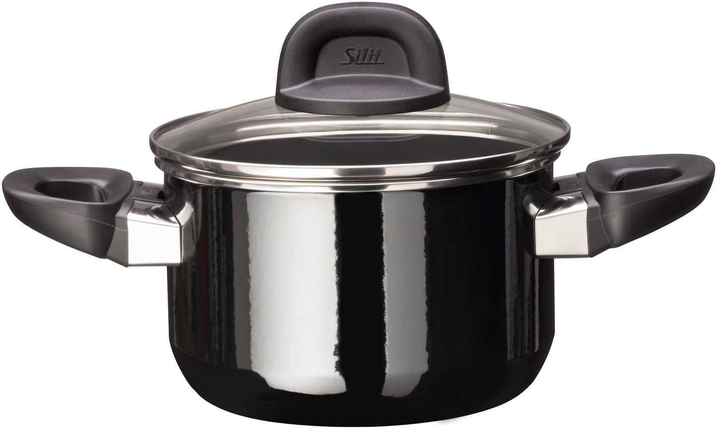 Fleischtopf 16cm Modesto Line black