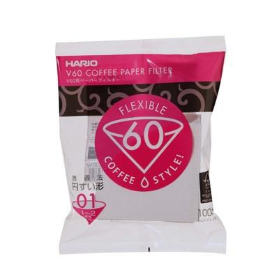 Papierkaffeefilter Gr.01 V60 100Stück