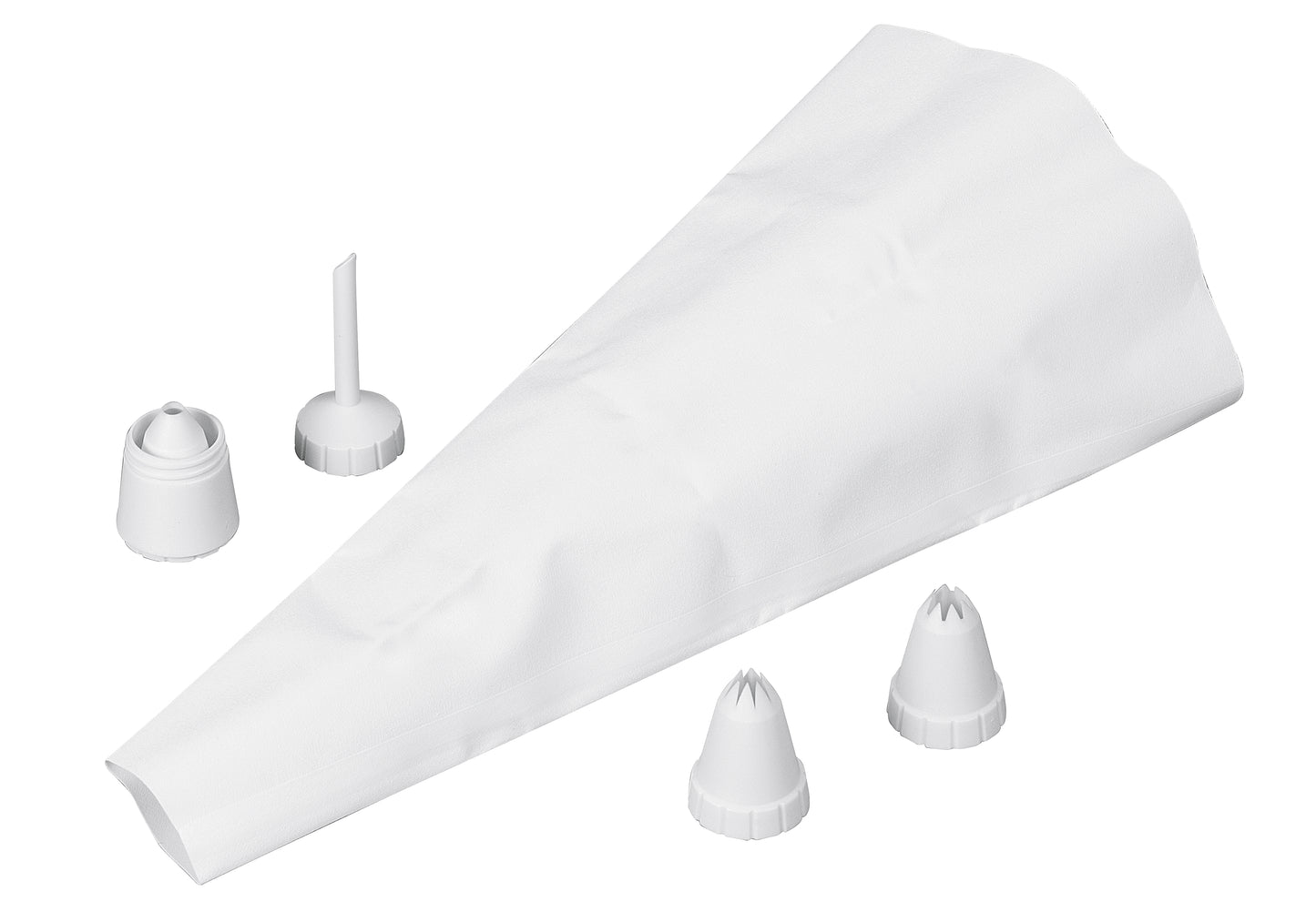 Spritzbeutel Set Classic 6teilig (Beutel mit 4 Tüllen)