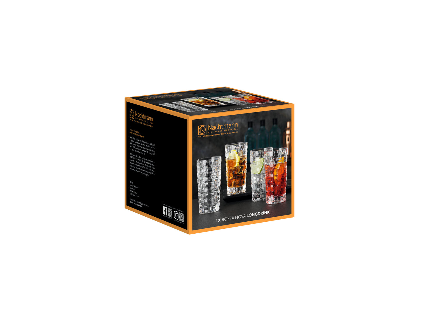 Longdrinkglas Bossa Nova 395ml 4er Set
