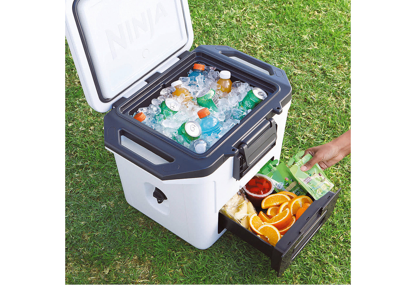 FB131EUWH Kühlbox FrostVault 28l wolkenweiß