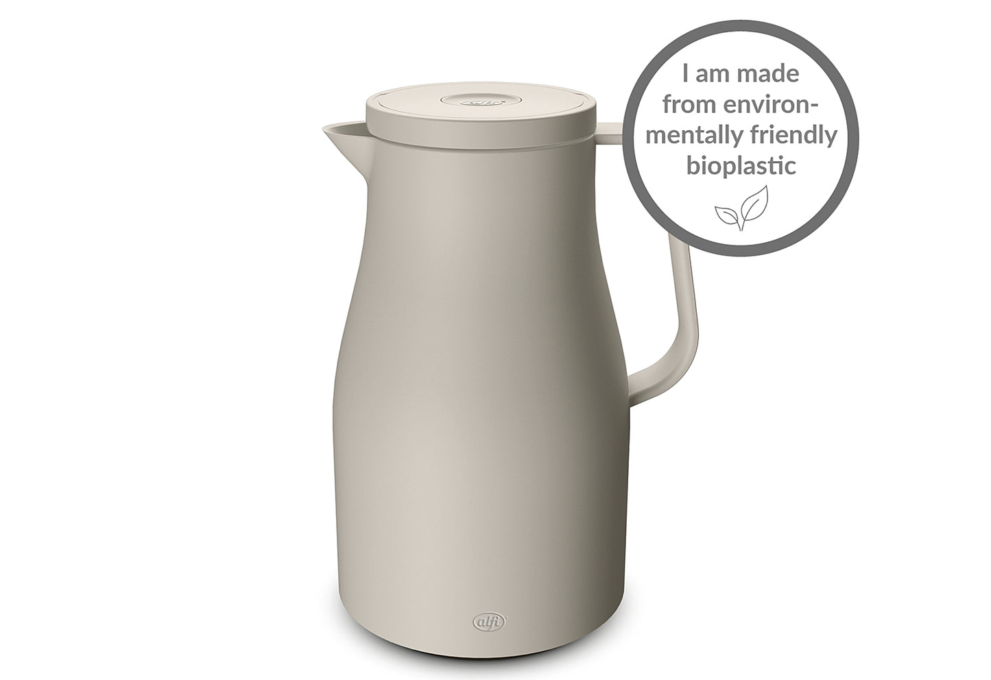 Isolierkanne Econscious oatmeal beige 1l