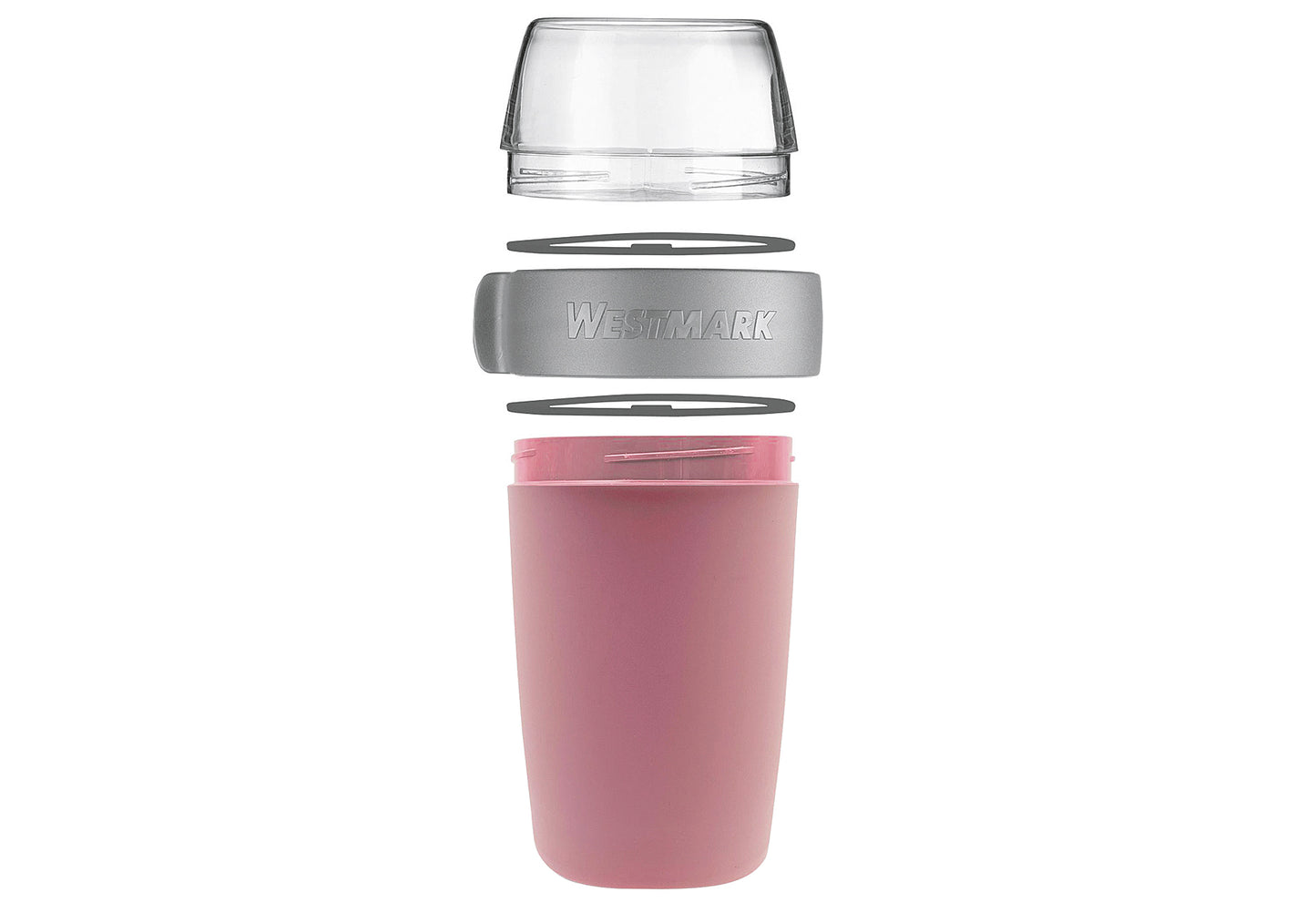 Müslibecher 700ml rosa