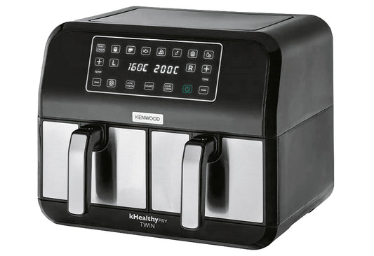 Heißluftfritteuse Dual Air Fryer HFM20 2x4l 1700W schwarz/ES