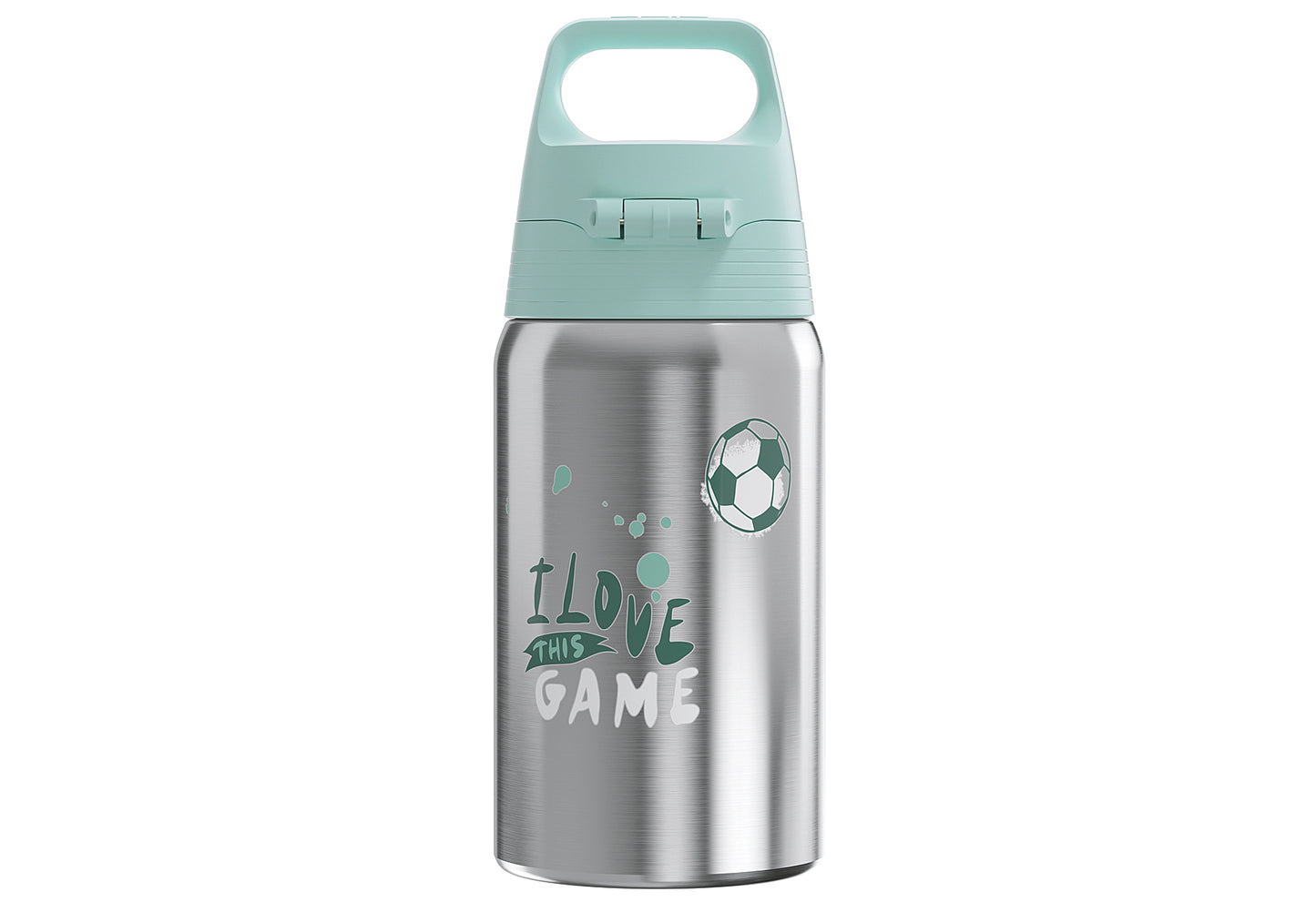 Trinkflasche Shild one Love Football 0,5l