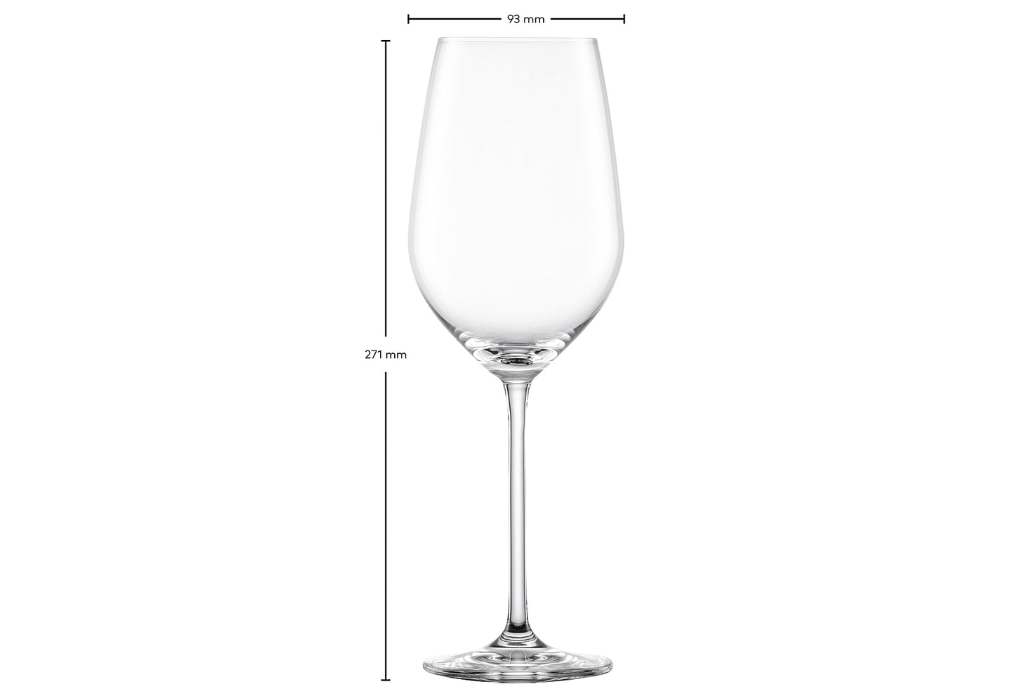 Bordeauxpokal Fortissimo 4er Set