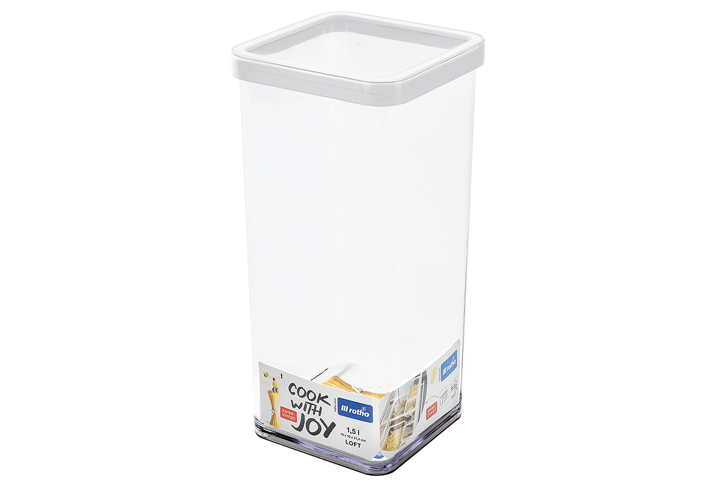 Vorratsdose Loft Premium 1,5l quadratisch
