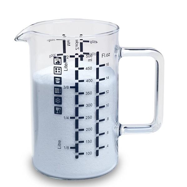 Messbecher mit Henkel 0,5 l