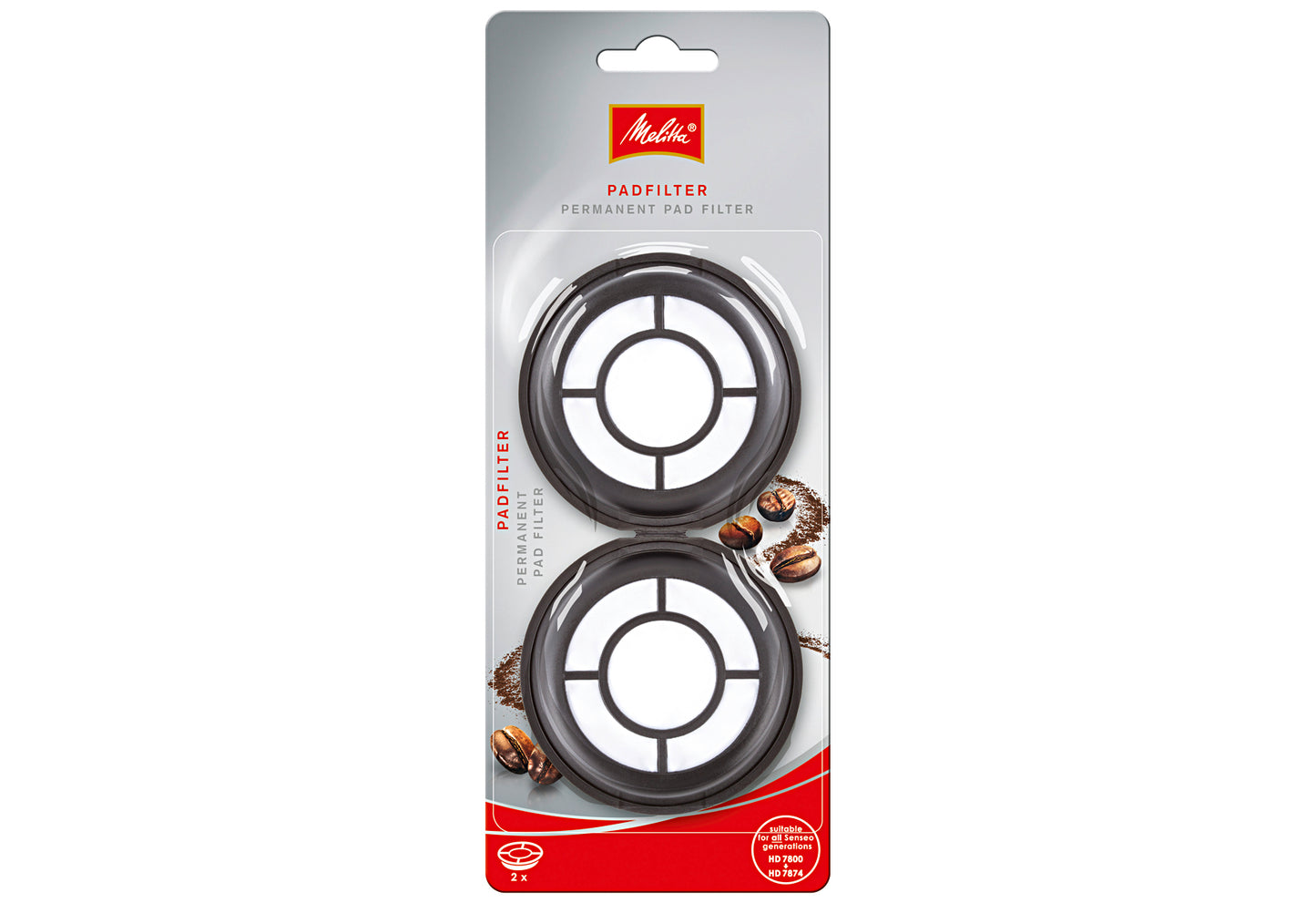 Padfilter für Senseo 2er Pack