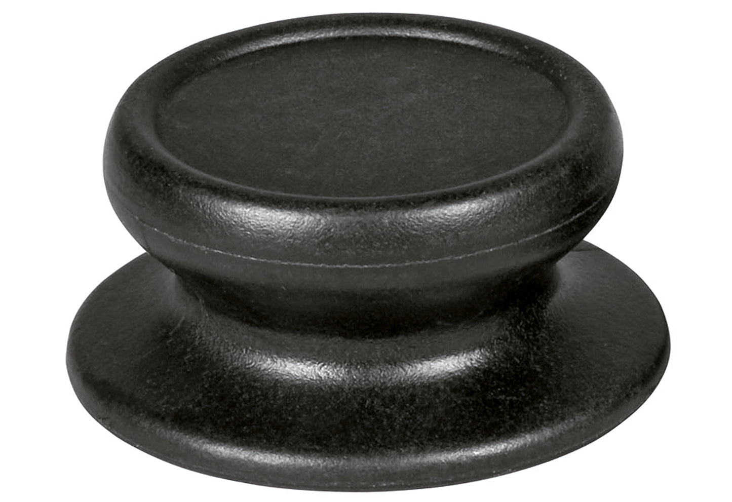 Deckelknopf backofenfest bis ca. 260°C mit Schraube und Unterlegscheibe
