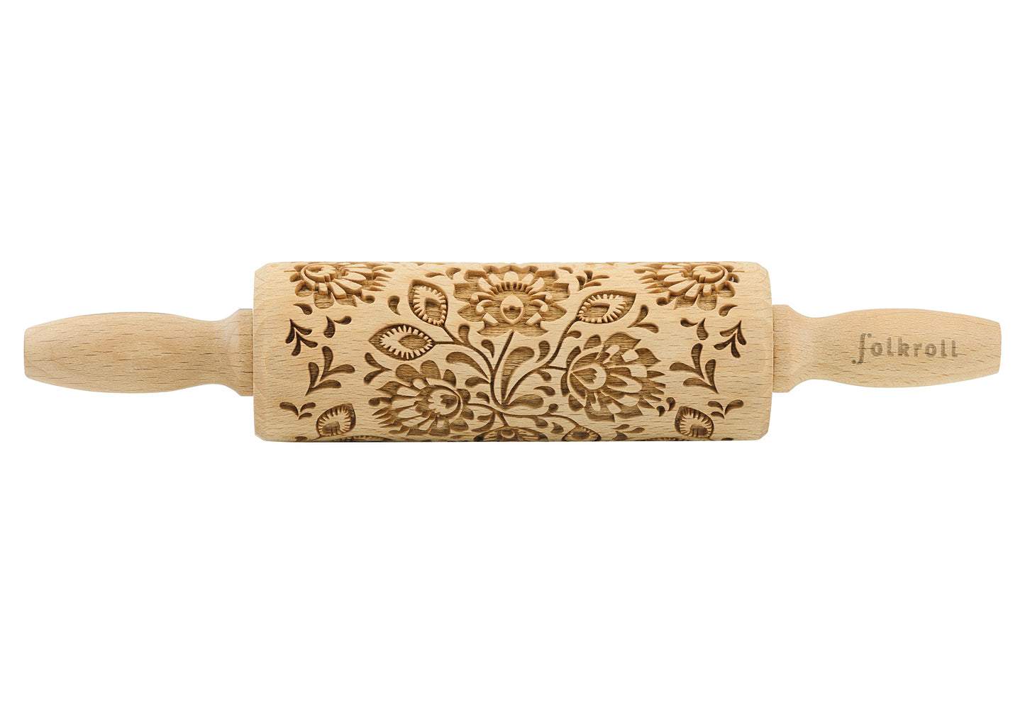 3D-Motiv-Teigrolle Folk Floral junior