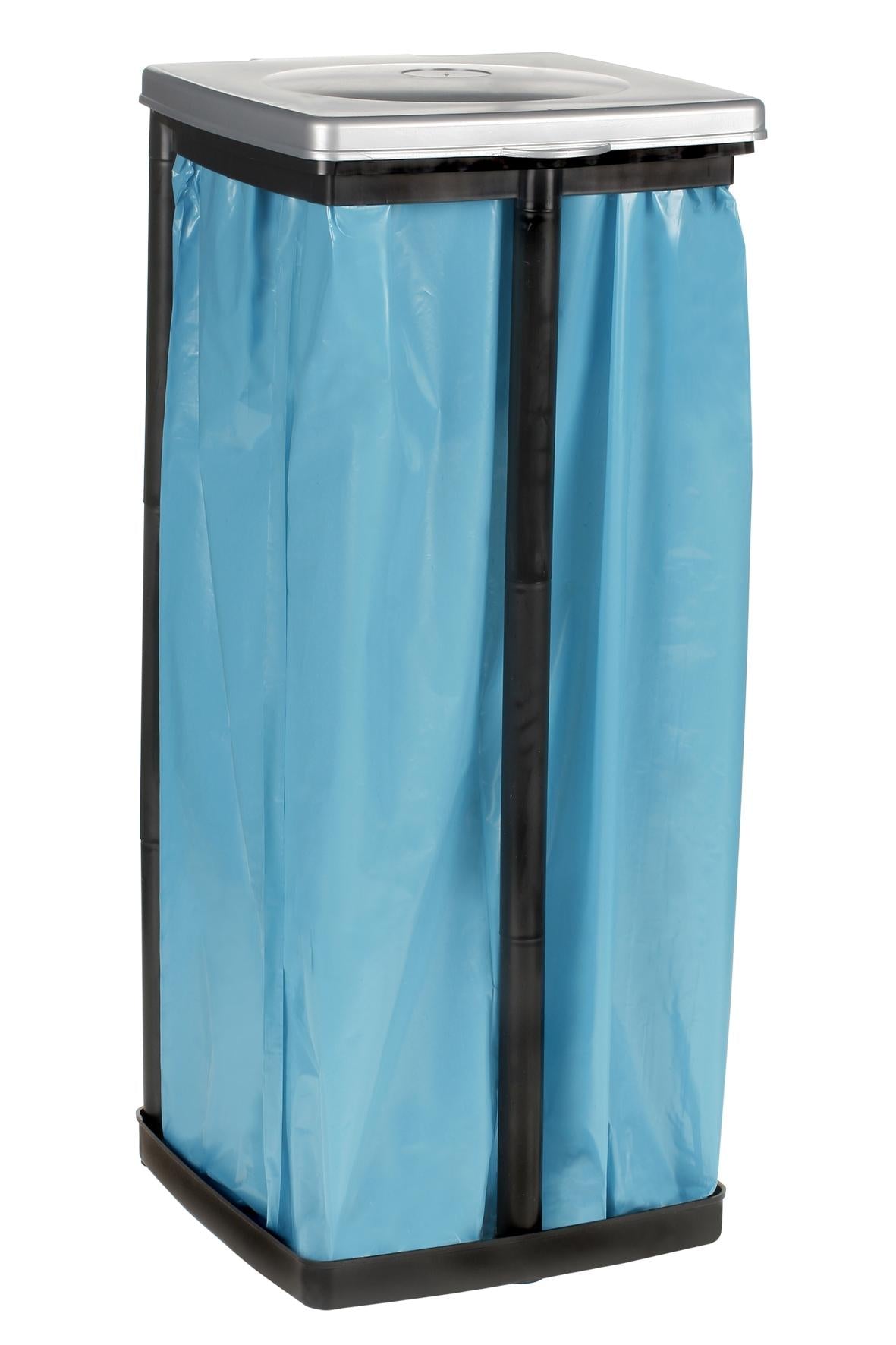 Müllsackständer Eco-Star bis 120 l 28,5x33x87cm silber anthrazit