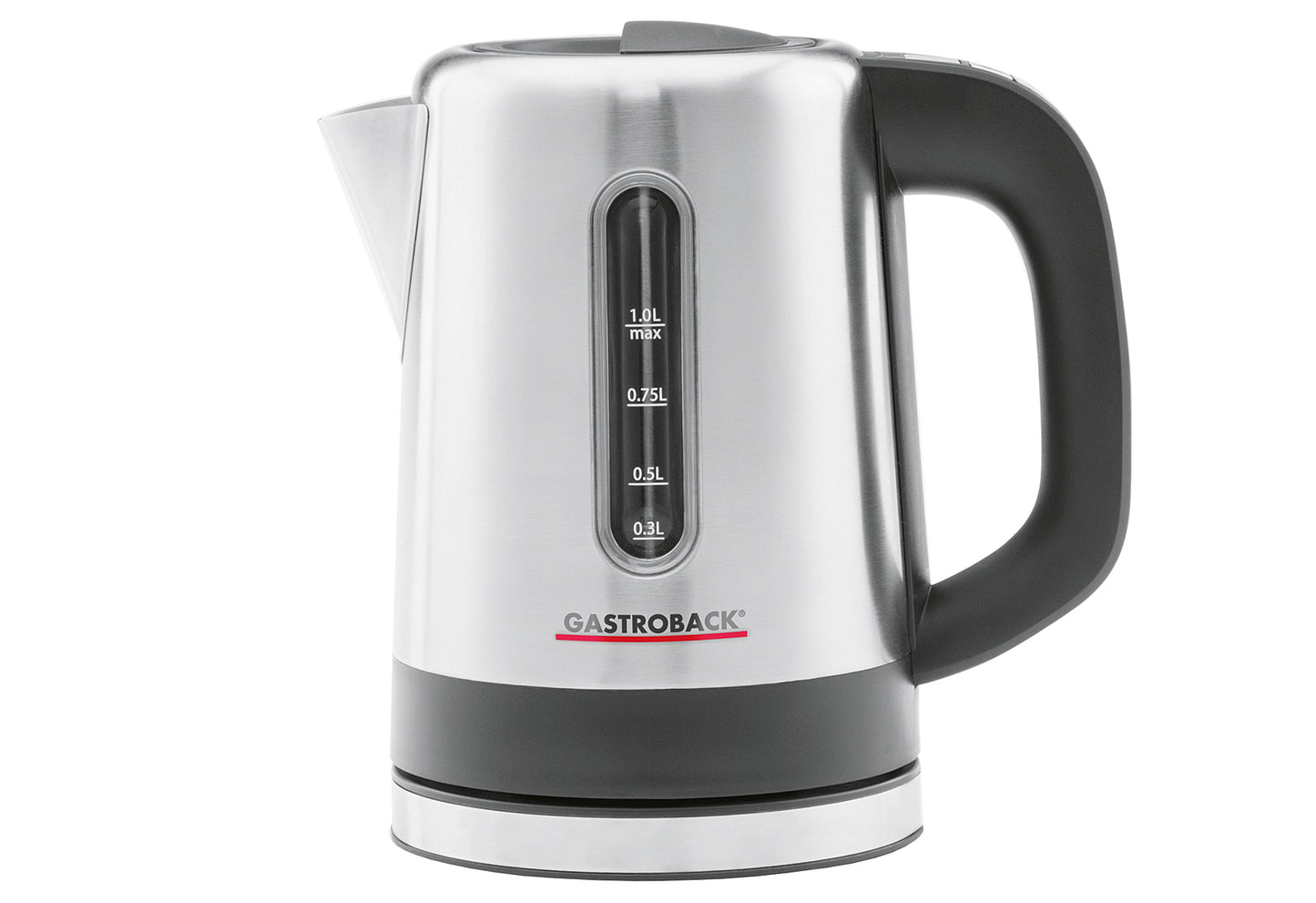 Wasserkocher 42435 Design Mini 1l 2200W Edelstahl/schwarz